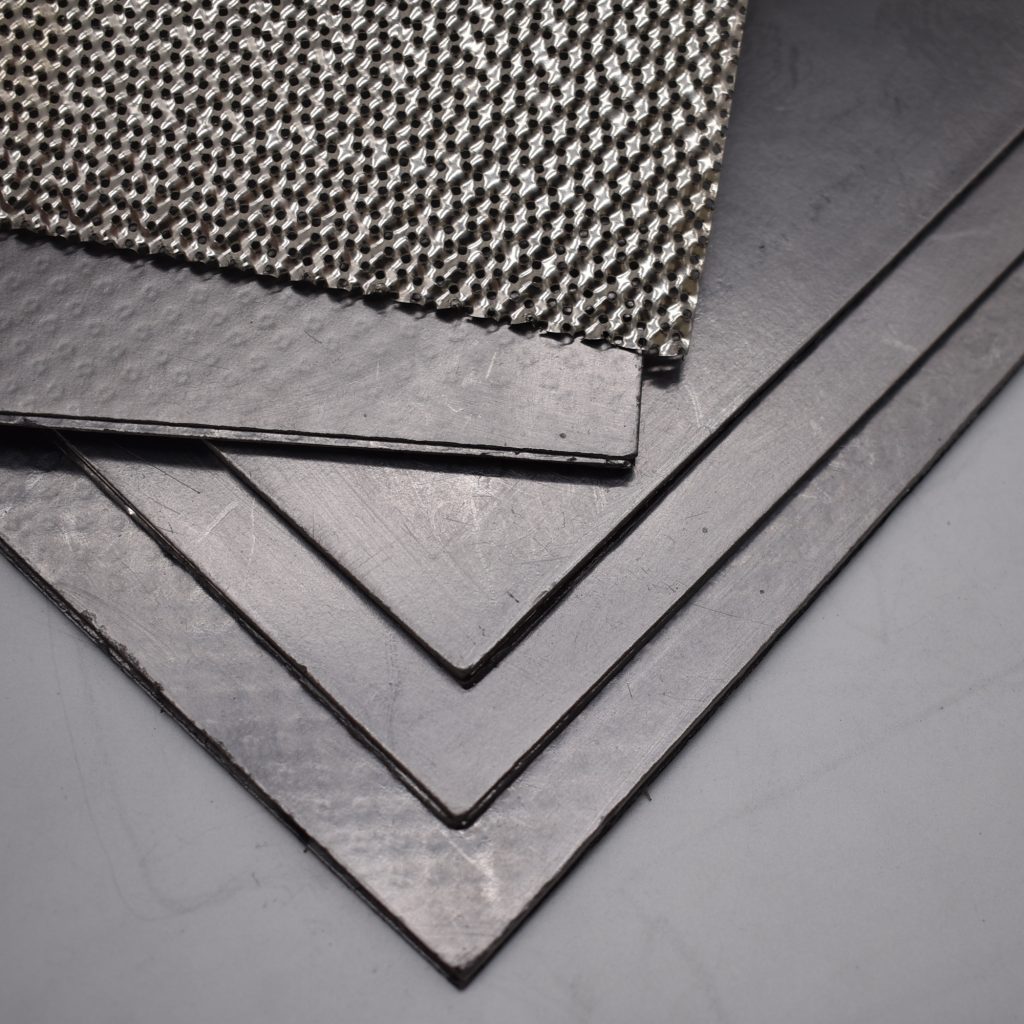 Feuilles De Joint En Graphite Flexible - 250mm X 200mm X 1mm - Lot De 3 - Uxcell