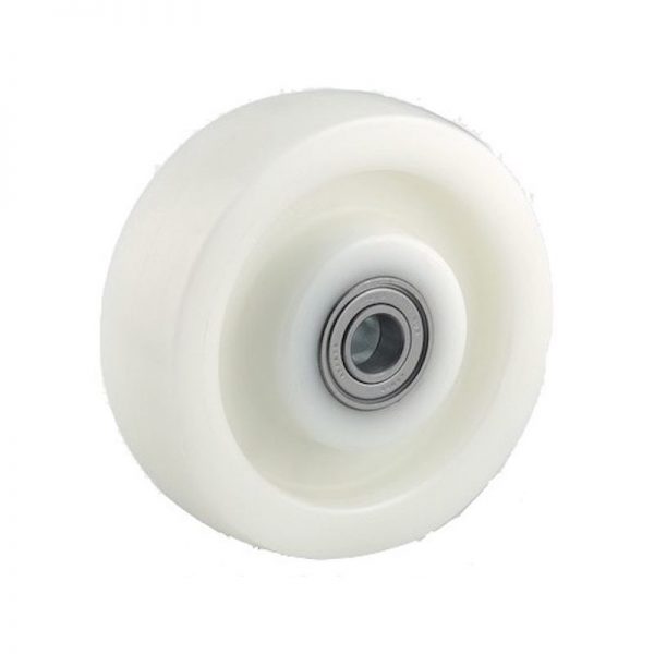 Roue En Polyamide Proroll 125x34 Mm - Sans Entretien - Roulement Coulissant - Résiste De -20°C à +60°C